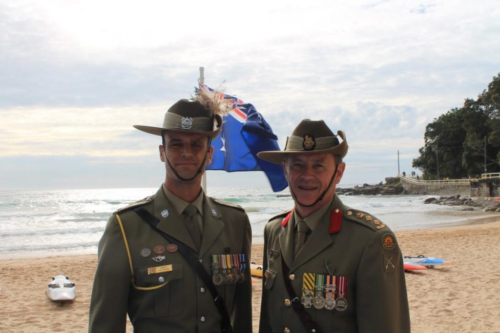 Anzac Day Service at Manly LSC