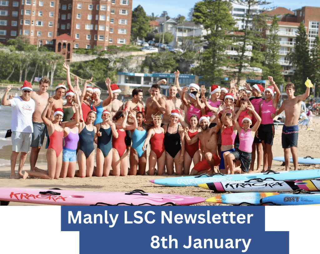 WHAT'S HAPPENING AT MANLY LSC - 8TH JANUARY